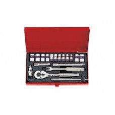 Набор головок 1/4" 18 ед. 12-ти гранные (4-12mm)